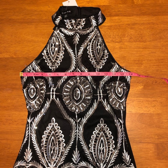 Sexy Black Bodycon Dress - Picture 4 of 8